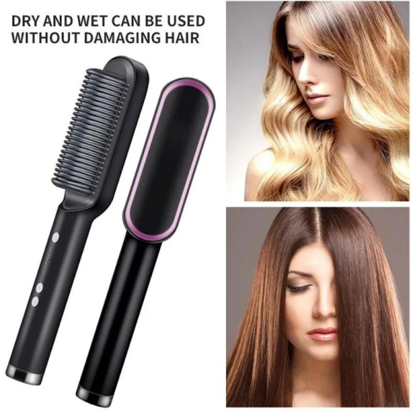 professional 909 brush hair straightener