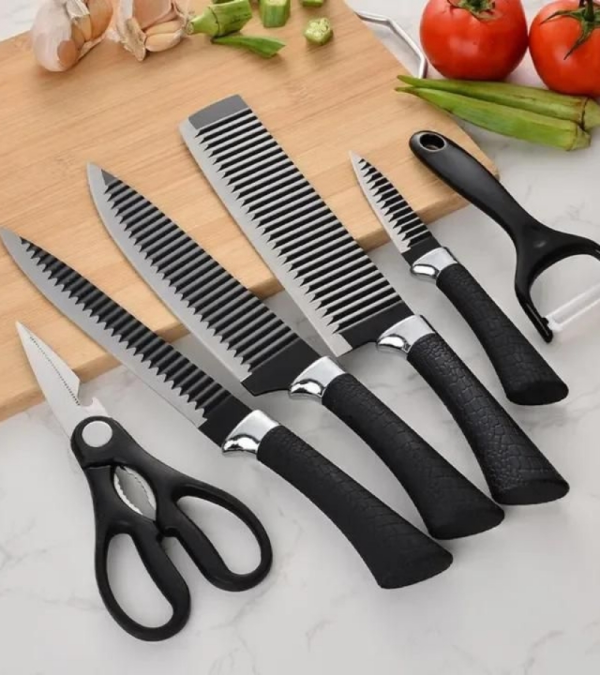 6pcs. cooking knife sets