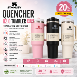 STANLEY Stainless Steel Tumbler -1200ml / 40oz