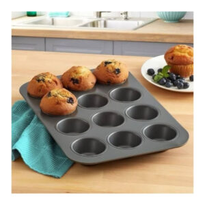 MUFFIN CUP CAKE MOLD -12-HOLE