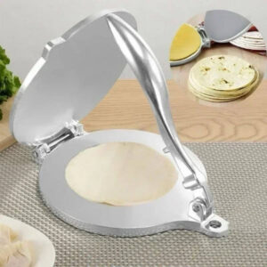 Aluminum Tortilla Maker with Foldable Handle, Non-Stick (Big Size)