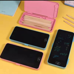 Geometry Pencil Box with Multi color Kids Writing Tablet (Mix/Random Colour)