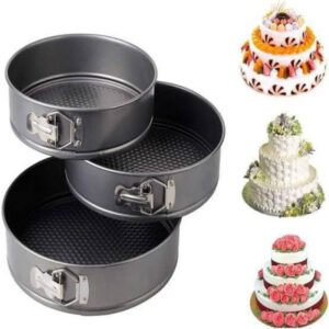 NON STICK CAKE PAN SET - 3 Pcs Set