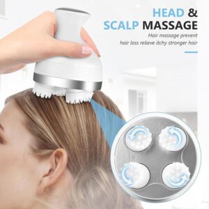 Electric Head, Scalp Massager (Rechargeable)