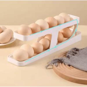 2 Layer Egg Organizer / Automatic Scrolling Egg Rack