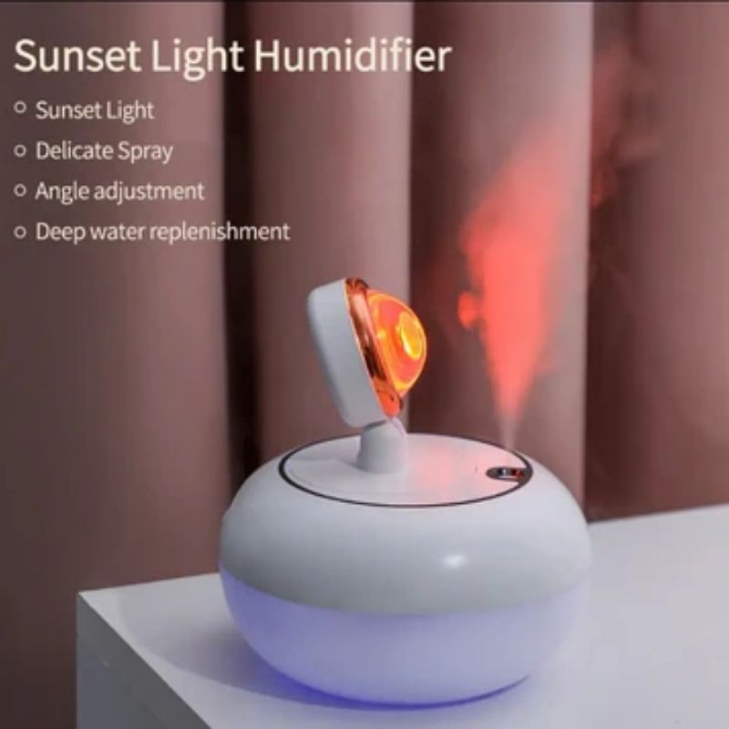 Sunset Light with Humidifier (Box Packing) Premium Quality