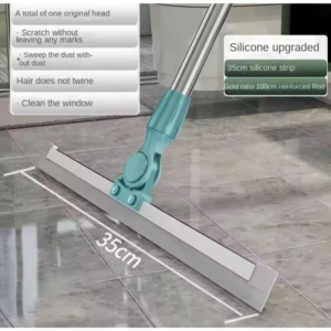 Silicon Floor Wiper with 180 Degree Rotating Squeegee