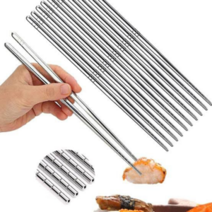 Stainless Steel Chinese Chop Stick 10 Pair