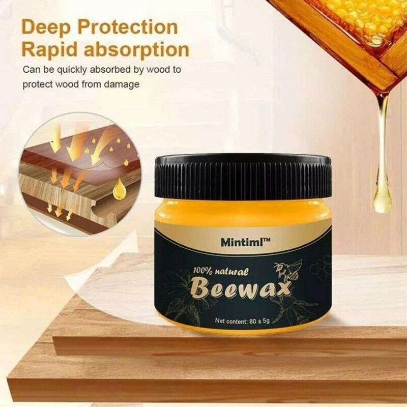 Beeswax Wooden Furniture Polish Cream Form