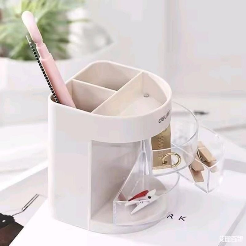 Colorful Multi-functional Pen Holder - Desk Organizer for Pencils, Stationery Storage, Suitable for Office & School, Practical