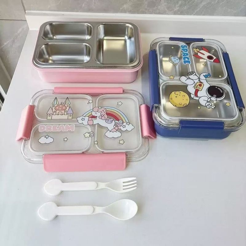 STAINLESS STEEL LUNCH BOX GR-07