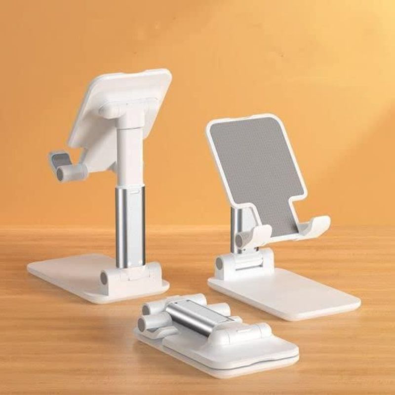 Foldable Desktop Plastic Mobile Holder with Box Packing (Mix/Random colour)