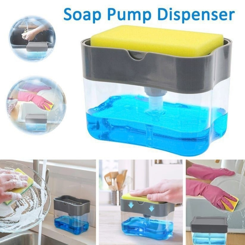 SOAP PUMP DISPENSER (2 IN 1)