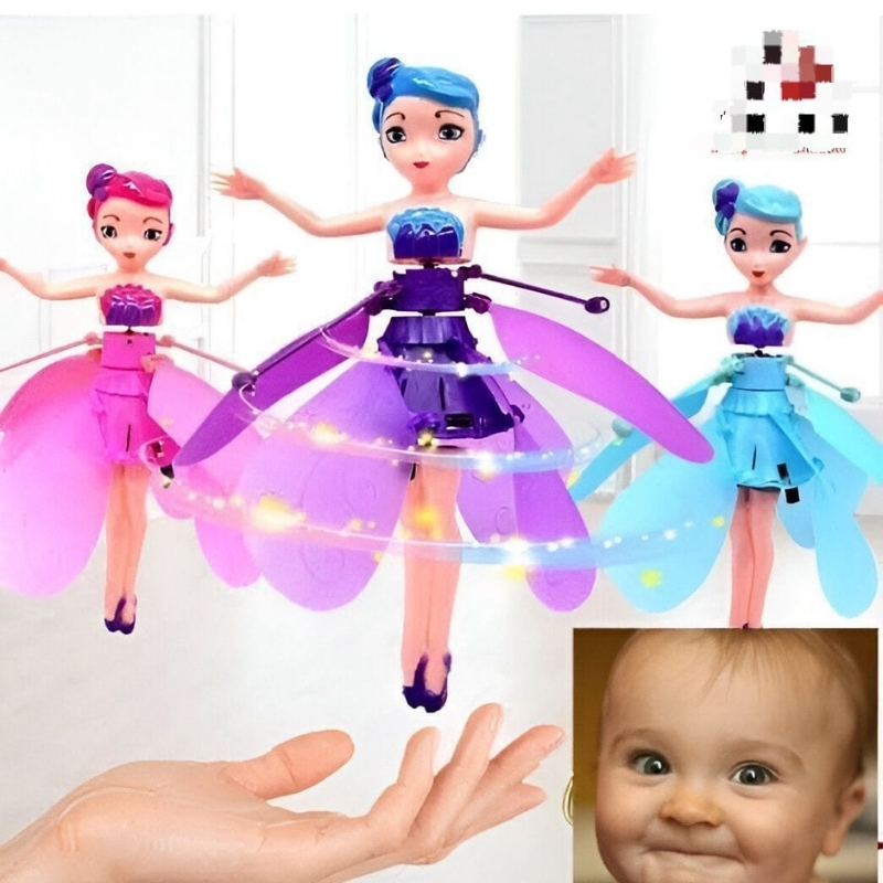 Rechargeable Flying Fairy Doll for Girls