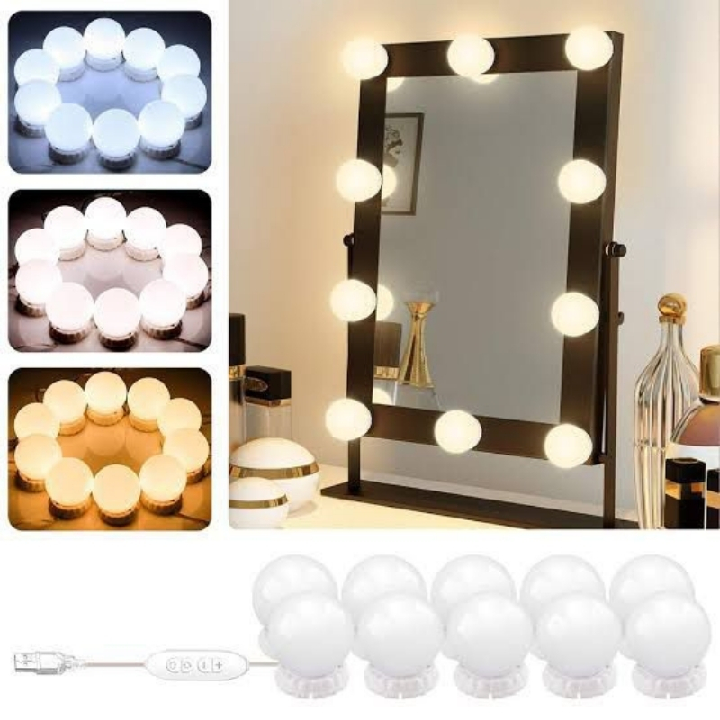 VANITY MIRROR LIGHT 3 modes (PACK OF 10)