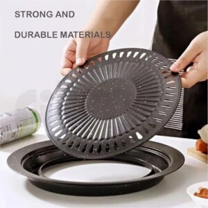 NON STICK BBQ GRILL Stove Top Smokeless