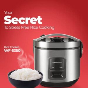 Electronics WestPoint Rice Cooker WF-5350 3 Letter Capacity  (2 Years  Warranty)