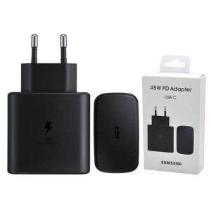 Original Samsung 45W Super-Fast PD Charger – USB-C Power Adapter for All Type-C