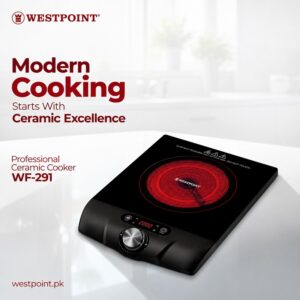 WESTPOINT CERAMIC COOKER WF-291 ( 2 YEARS WARRANTY)