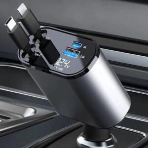4 in 1 USB Fast Car Phone Charger 120W